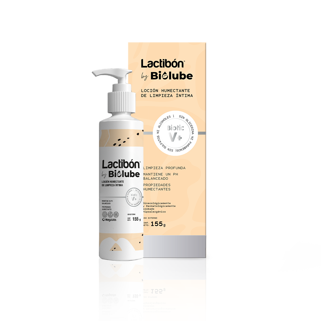 Loción humectante de limpieza intima