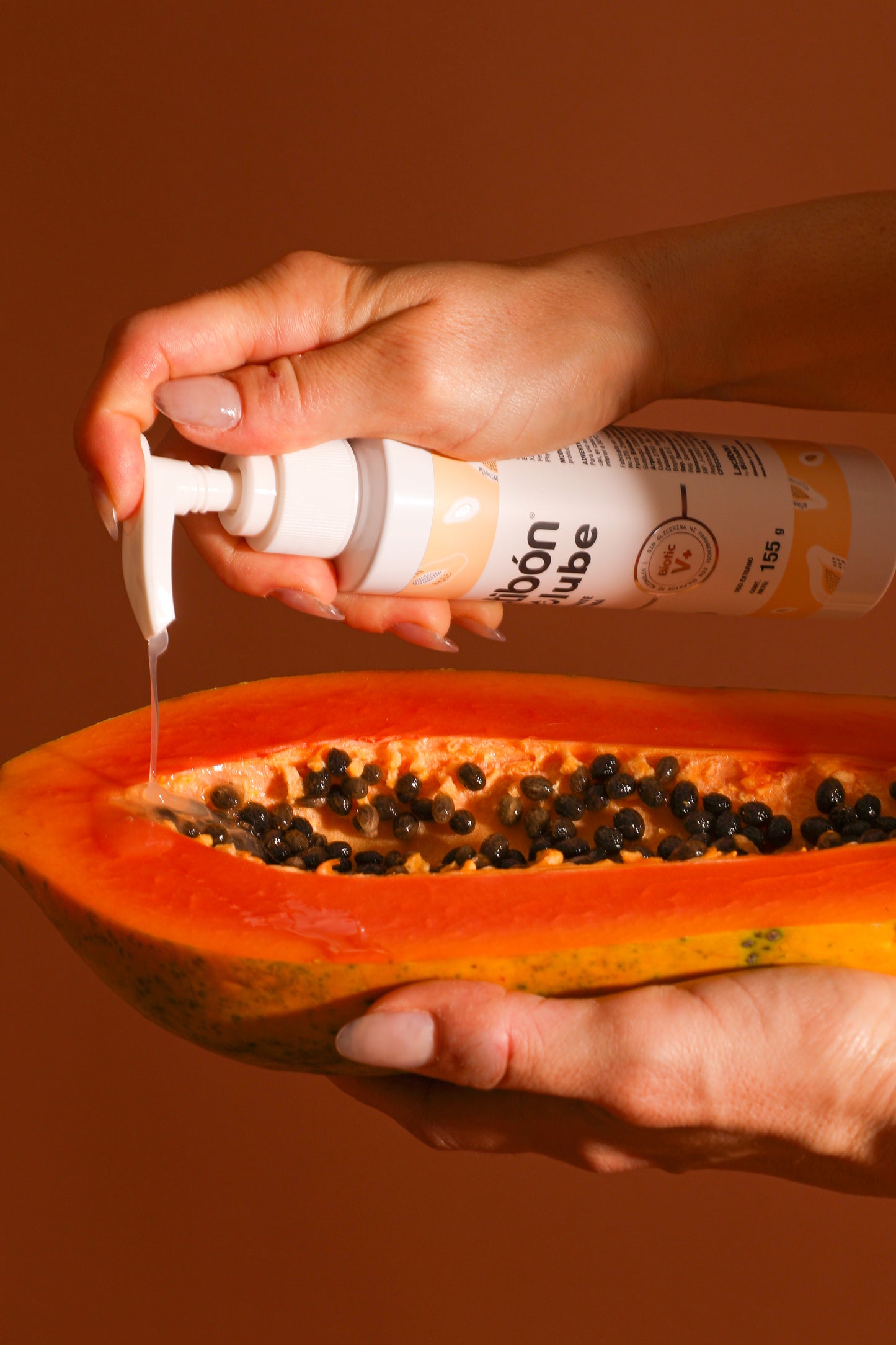 Loción humectante de limpieza intima