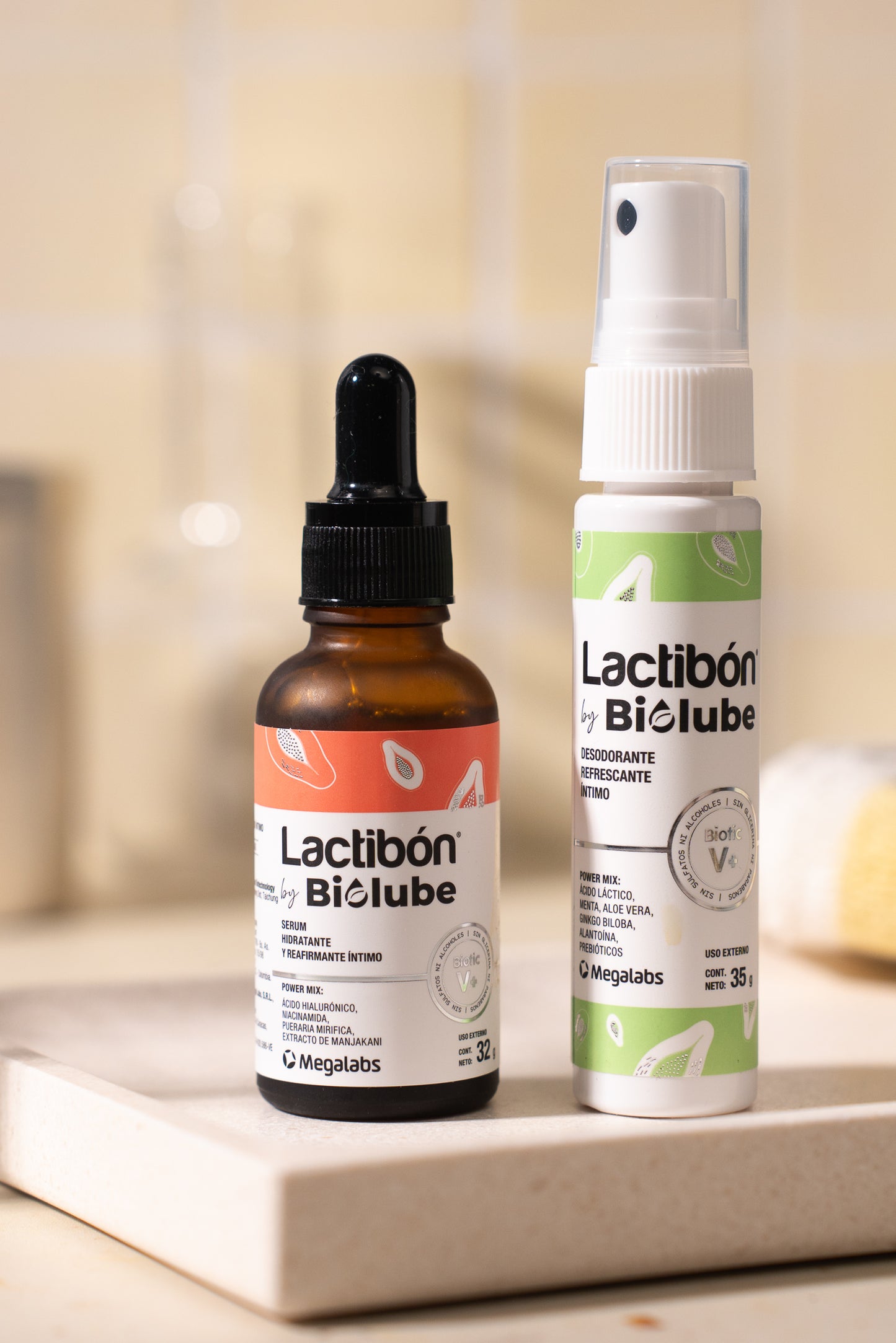 Kit Desodorante refrescante + Serum reafirmante